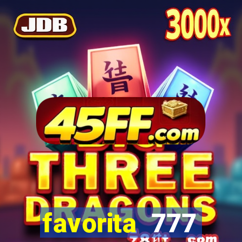 favorita 777 plataforma login